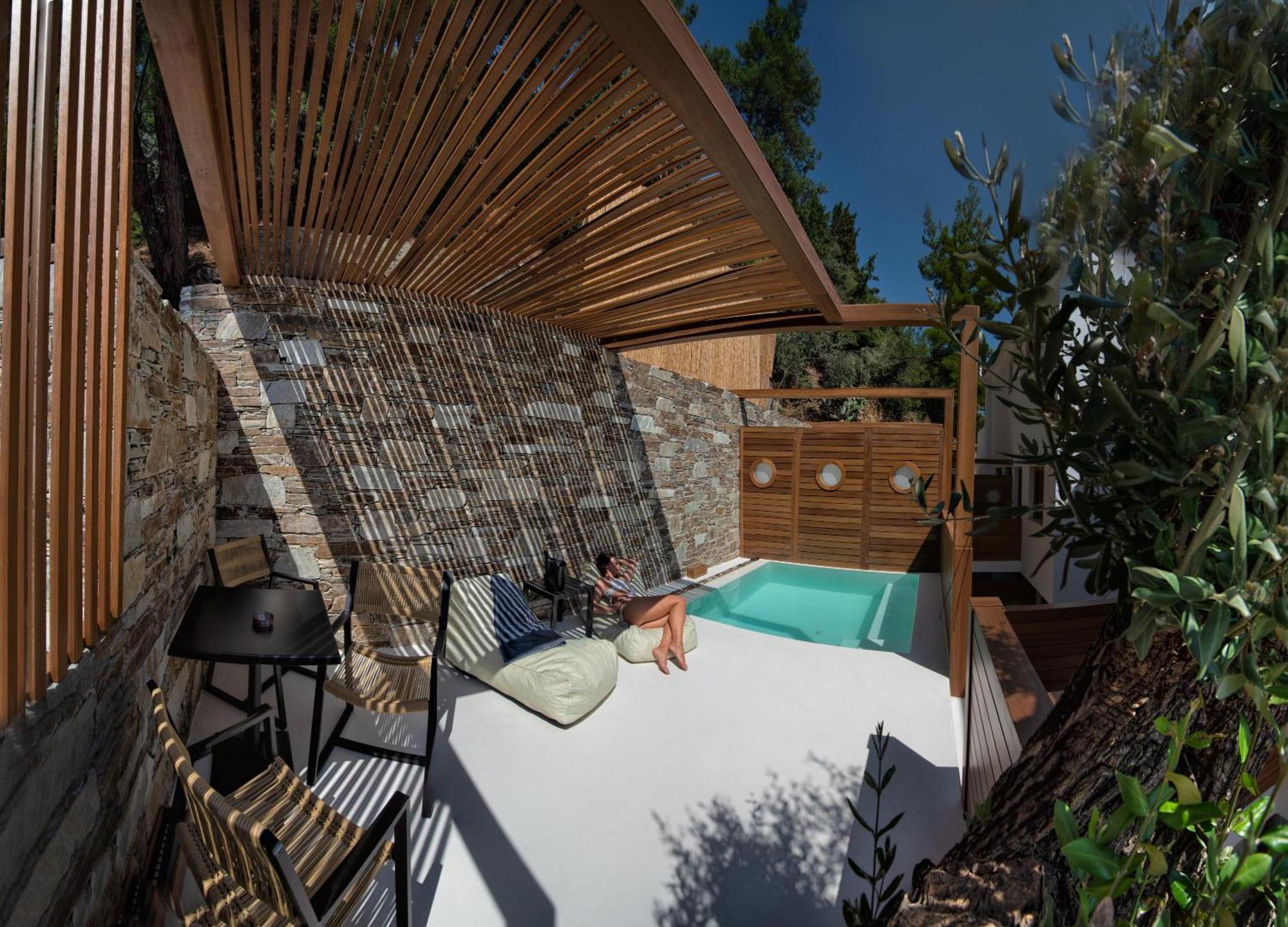 Natura Luxury Boutique Hotel Skopelos Loutraki  Ngoại thất bức ảnh